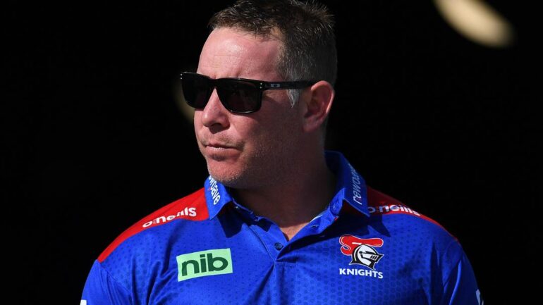 Adam O'Brien in Knights polo.