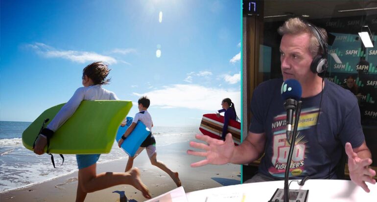 soda tells story about kids at beach and the lesson learned