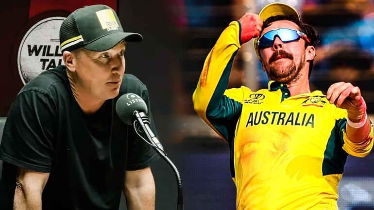 Brad Haddin on Willow Talk and Travis Head celebrating a catch in the World Cup final. Haddin picked that as the moment the final turned in Australia's favour