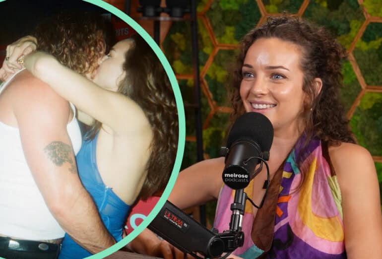 Abbie Chatfield with new boyfriend Adam Hyde